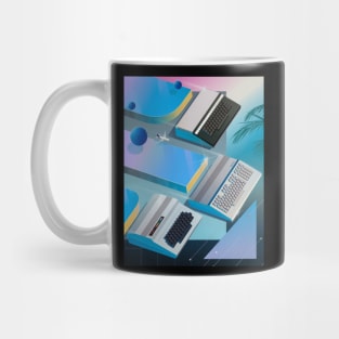 Keyboards Outrun Mug